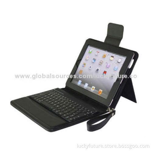 Portable Detachable 84-key Bluetooth V3.0 Connection Keyboard for iPad 2/3/4, Black